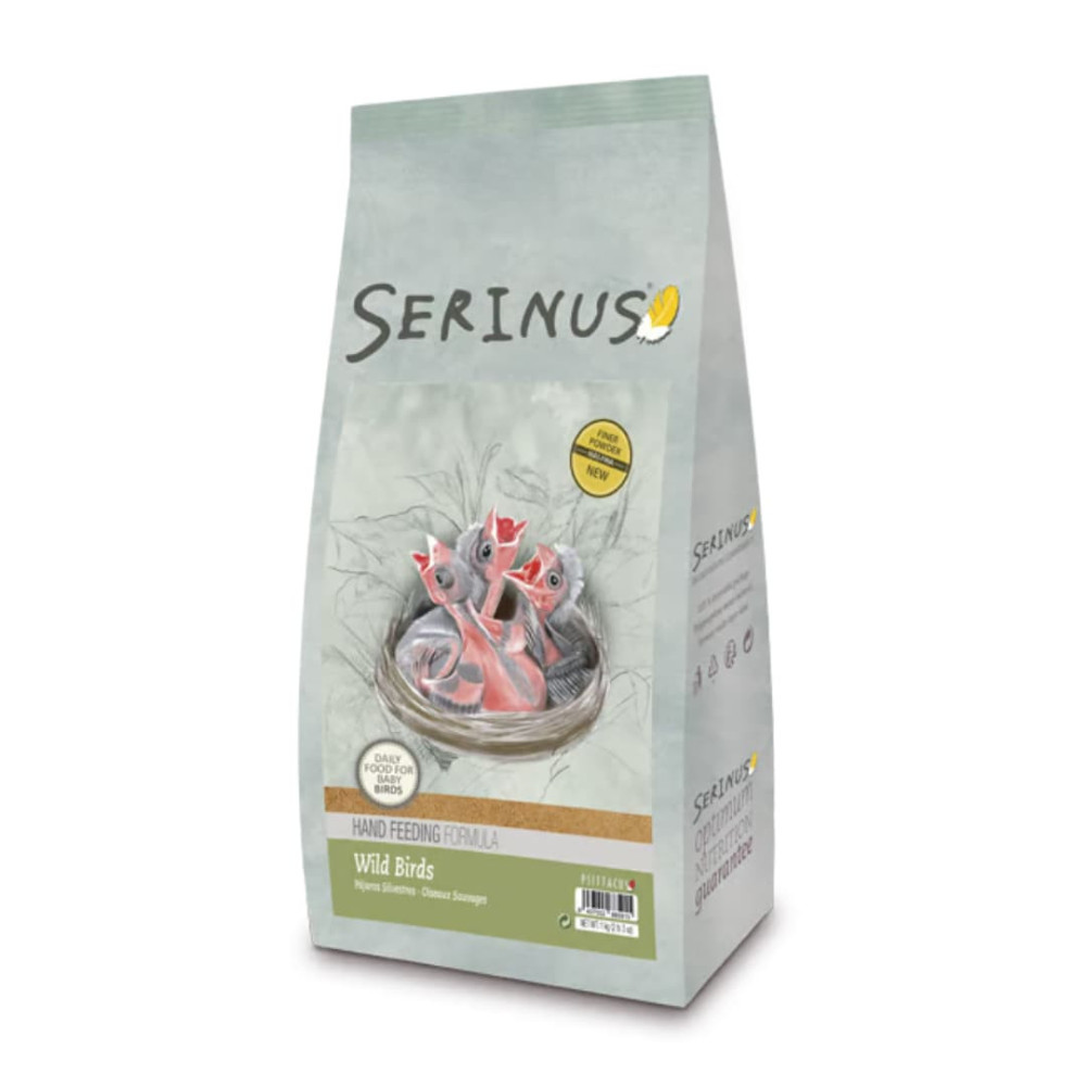 Papilla de Embuchar Serinus para Pájaros Silvestres – 1 kg | Especial Jilgueros, Verderones y Fauna Europea