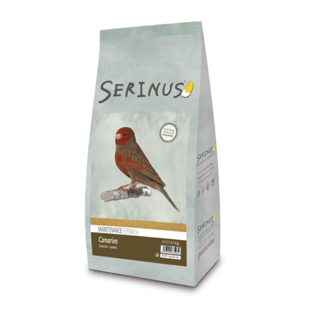 Serinus Fórmula de Mantenimiento para Canarios – 1 kg | Alimento Completo y Equilibrado