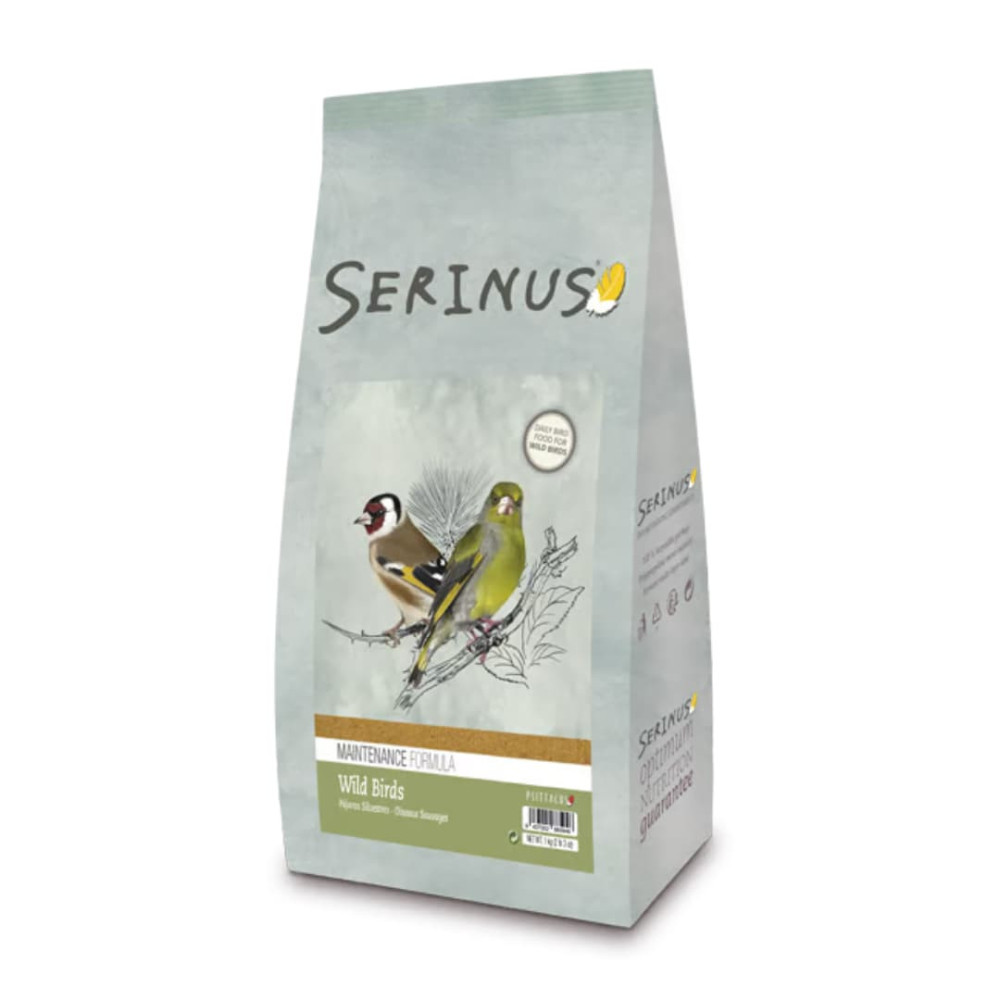 Pienso Serinus para Pájaros Silvestres Mantenimiento – 350 g | Frescura Total para Jilgueros y Pardillos