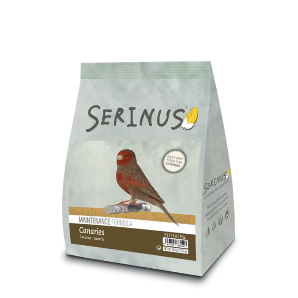 Serinus Fórmula de Mantenimiento para Canarios – 350 g | Máxima Frescura y Nutrición Completa