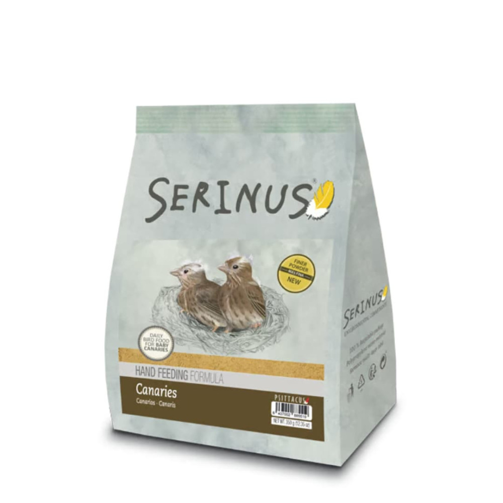 Papilla de Embuchar Serinus para Canarios – 350 g | Frescura Garantizada para Cría Manual