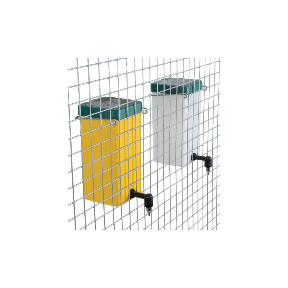 Bebedero para Conejos con Recipiente de 1 Litro | Sistema Automático por Gravedad