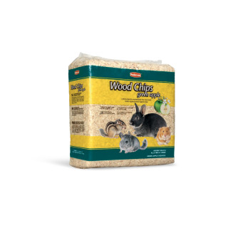 Lecho de Viruta Natural WoodChips Padovan Aroma Manzana – 1 kg / 14 L | Sustrato para Roedores y Mascotas