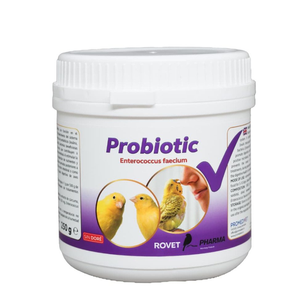 Probiotic Enterococcus faecium 250 g | Suplemento Probiótico de Alta Concentración para Aves