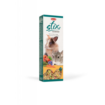 Stix Country Coniglietti 100 g – Snacks Horneados para Conejos Enanos y Roedores