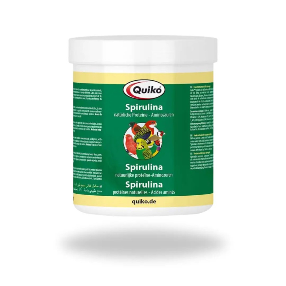 Spirulina Quiko 250g | Superalimento Natural para Aves y Canarios
