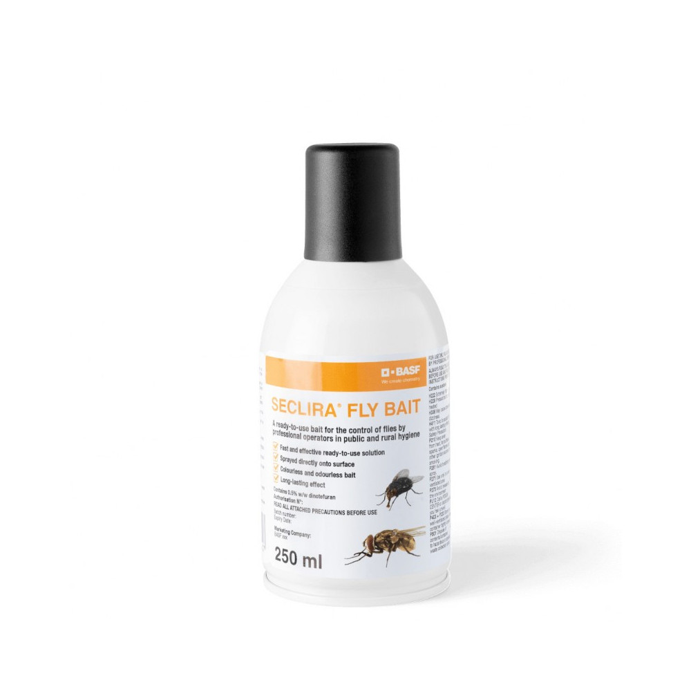 Seclira Fly Bait 250ml | Cebo Pulverizable de Acción Inmediata
