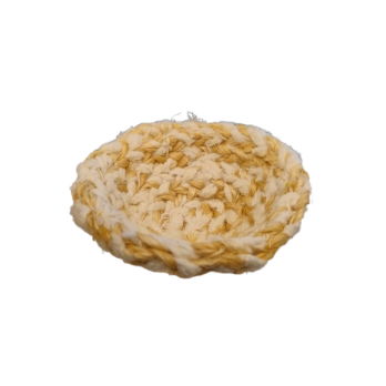 Pack de 6 Nidos Artesanales de Yute y Algodón para Canarios y Jilgueros 9cm | Formato Ahorro