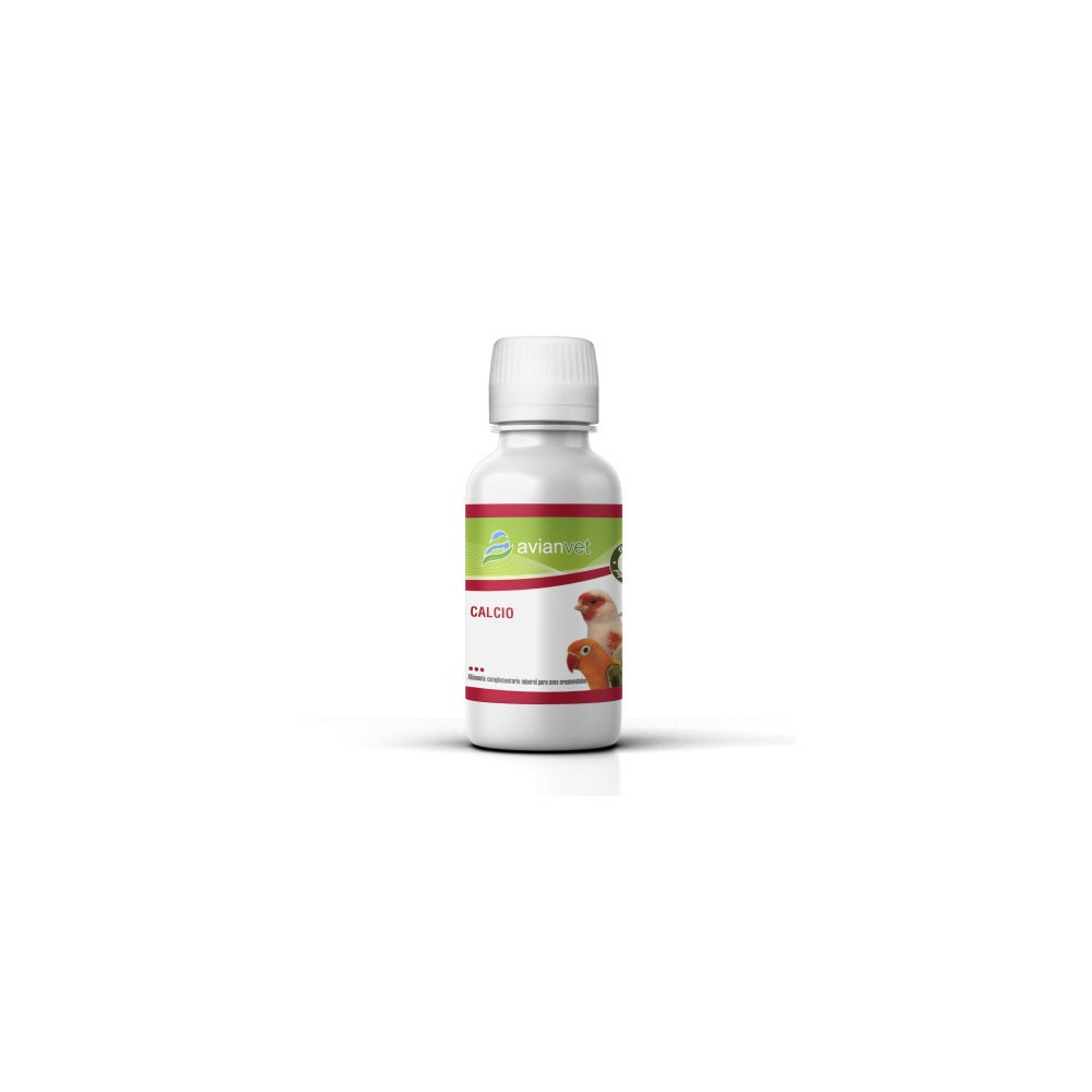 Calcio Líquido Avianvet 15 ml | Gluconato Cálcico para la Cría y Puesta de Aves