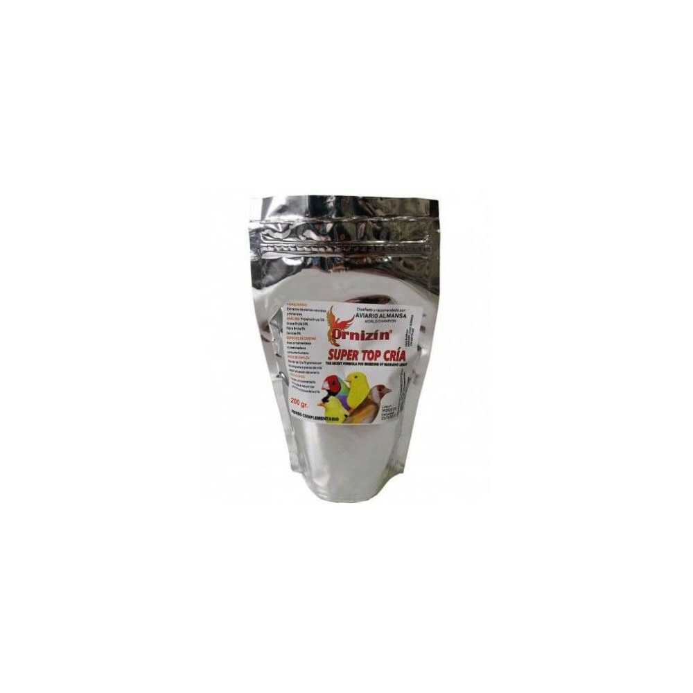 ORNIZIN SUPER TOP CRIA 65 g Sin Doré | Protector Natural y Sustituto de Antibiótico