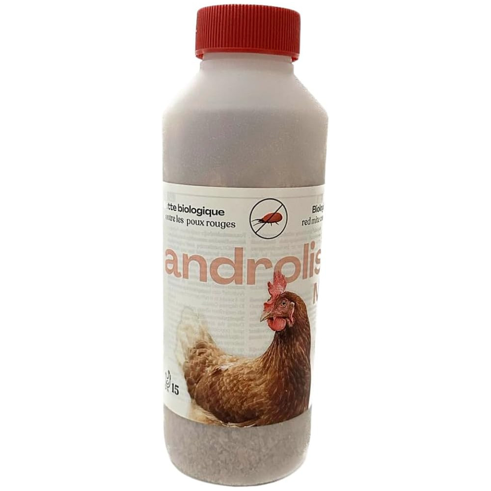 ANDROLIS Depredador Ácaro Rojo M | Control Biológico de Piojos y Ácaros en Aves