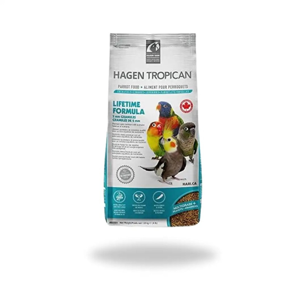Hagen Tropican Mantenimiento 2 mm 820 g | Pienso para Pequeñas Psitácidas