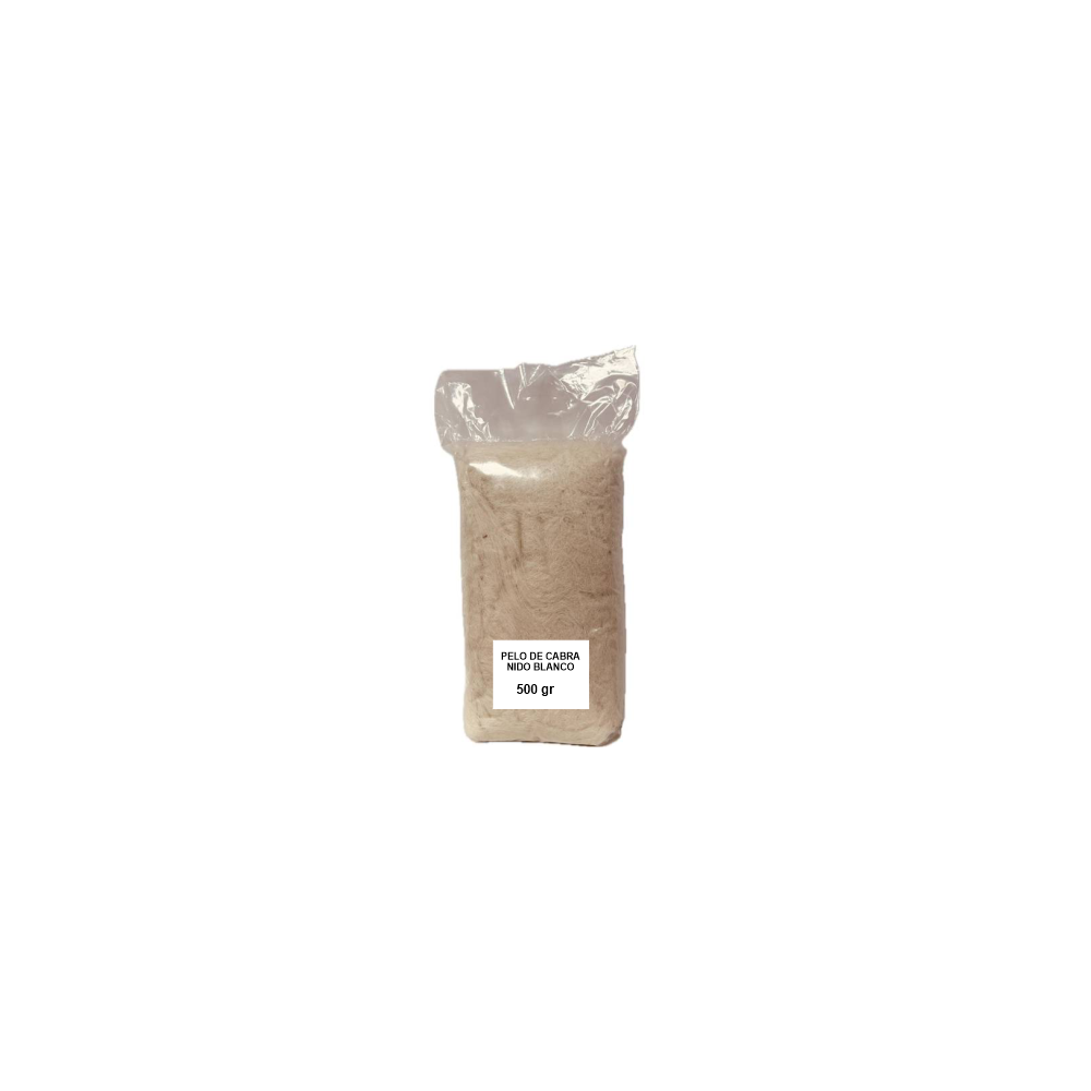 Pelo de Cabra para Nidos 500 g | Material Natural para Aviarios