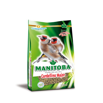 Manitoba Cardellino Major 2,5 kg | Mixtura Profesional para Jilgueros