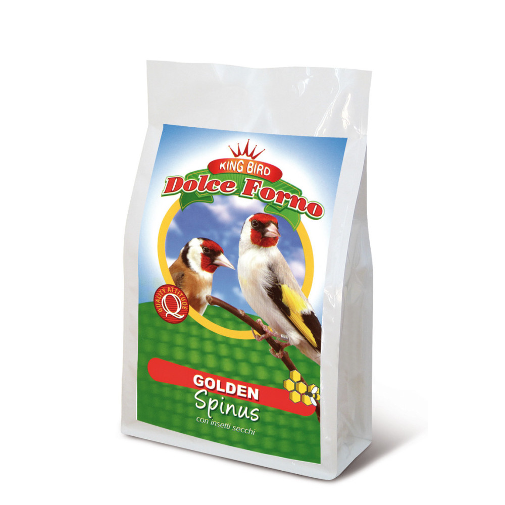 Manitoba Dolce Forno Golden Spinus 1 kg | Alimento Complementario para Lúganos y Fringílidos