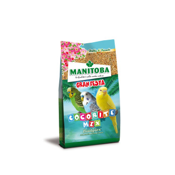 Manitoba Gran Festa Cocorite Mix 500 g | Alimento Completo para Periquitos