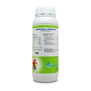 Antihongos & Bacterias Canariz 1 Litro | Higienizante y Conservador de Agua para Aves