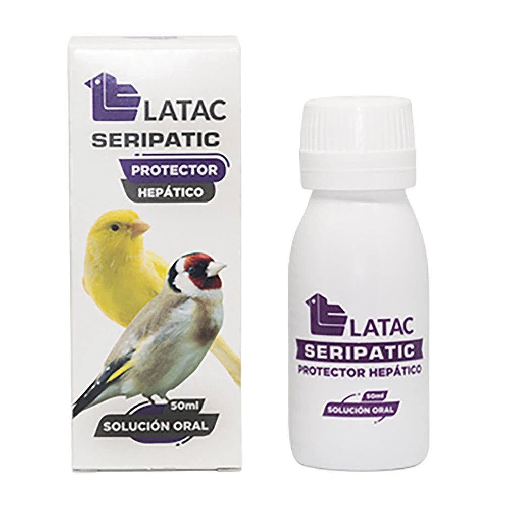 SERIPATIC DE LATAC 50 ml | Protector Hepático y Digestivo para Aves de Jaula