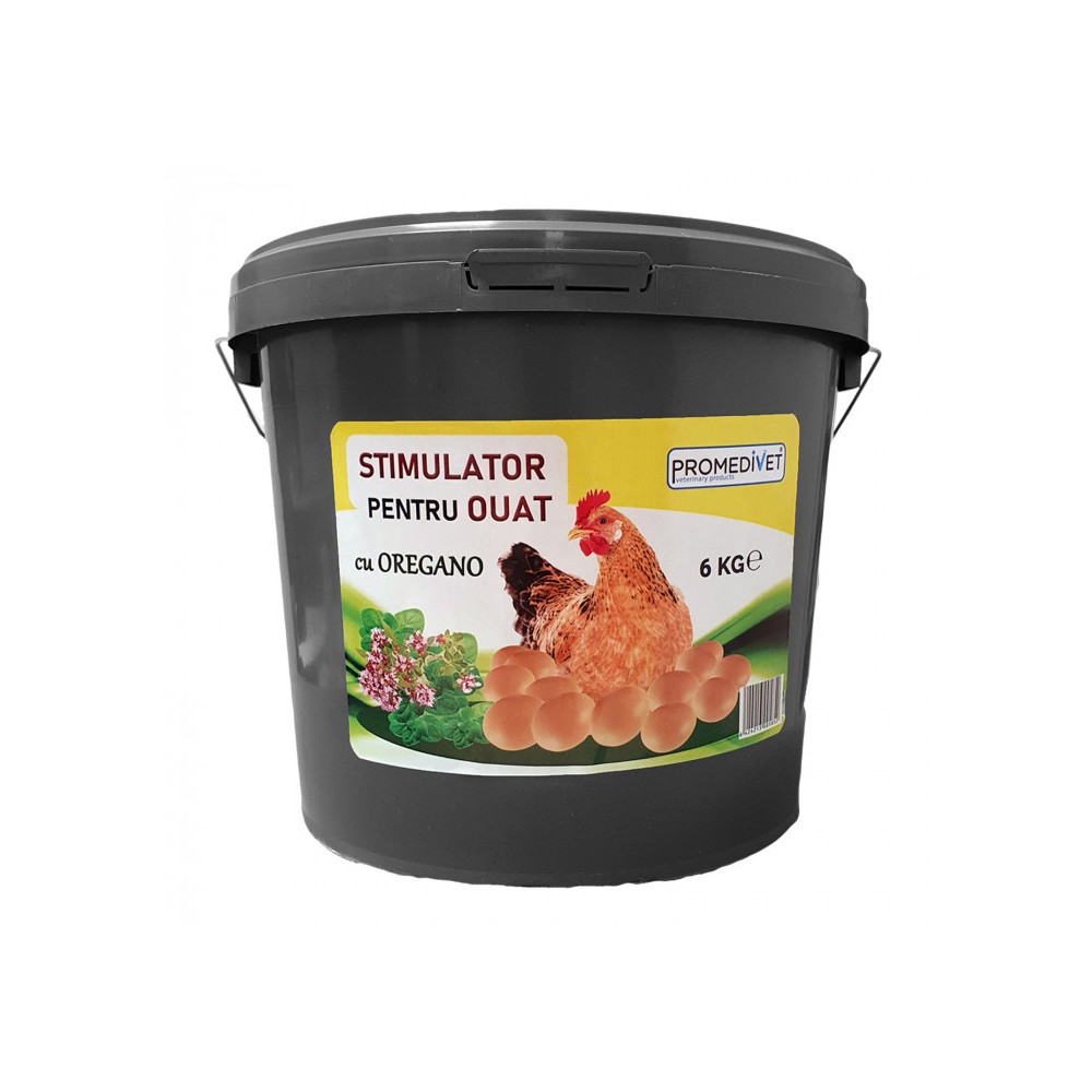 Estimulador de Huevos para Gallinas Ponedoras con Orégano 6 kg | Suplemento Natural para la Puesta