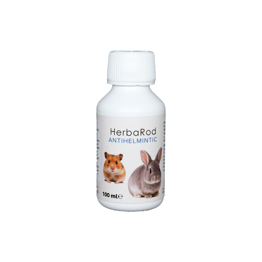 Herba Rod Antihelmintic 100 ml | Antiparasitario Interno Natural para Roedores