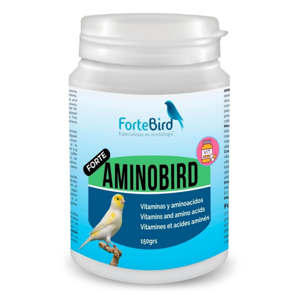 AMINOBIRD FORTE 300 gr | Recuperador y Potenciador para Aves