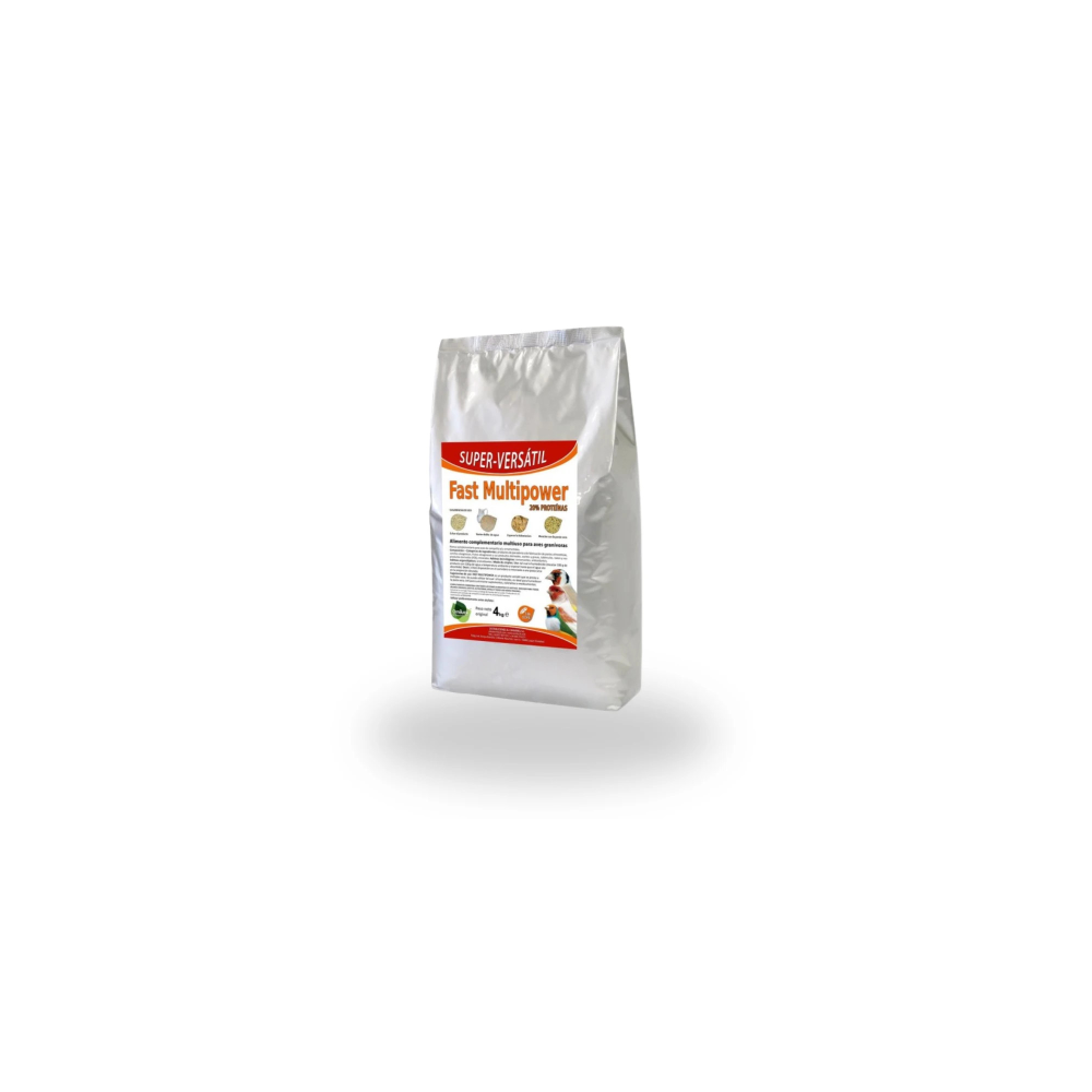 FAST MULTIPOWER SIN DORÉ Pineta 4 kg | Alimento Extruido para Aves de Concurso