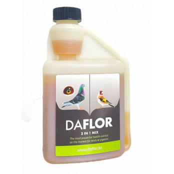 Daflor 3 en 1 Mix Alimento Complementario para Aves | Salud Digestiva y Respiratoria