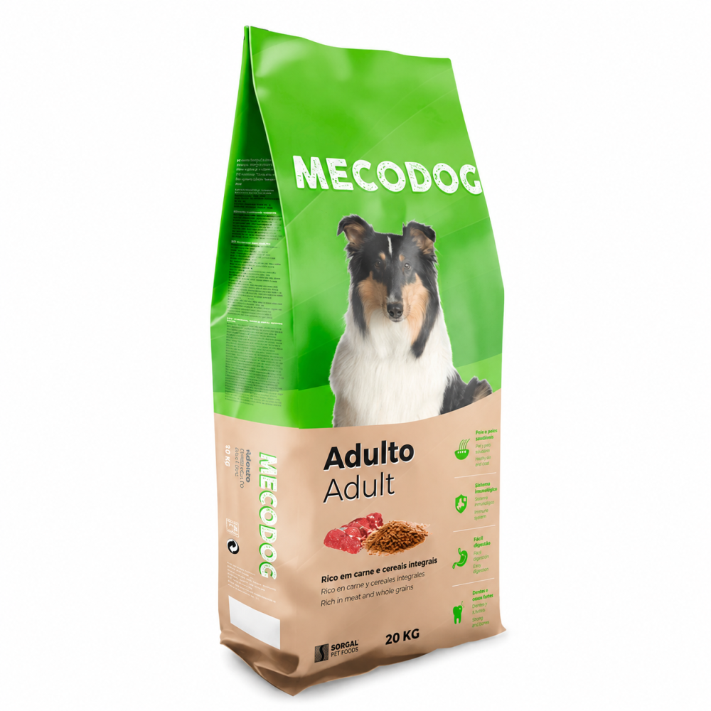 Pienso Mecodog Mantenimiento 20 kg | Alimento Completo para Perros Adultos