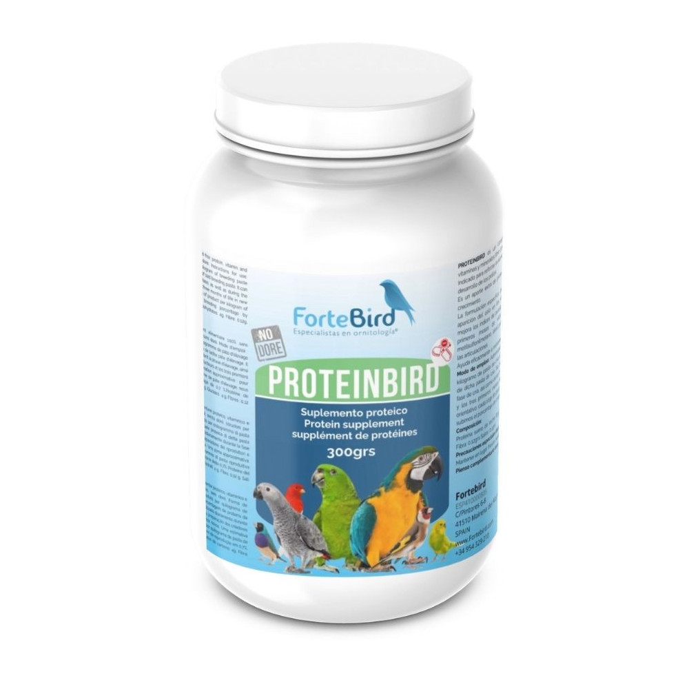ProteinBird (Proteínas fácilmente digeribles para nuestras aves) NO DORÉ 300 gr | ForteBird