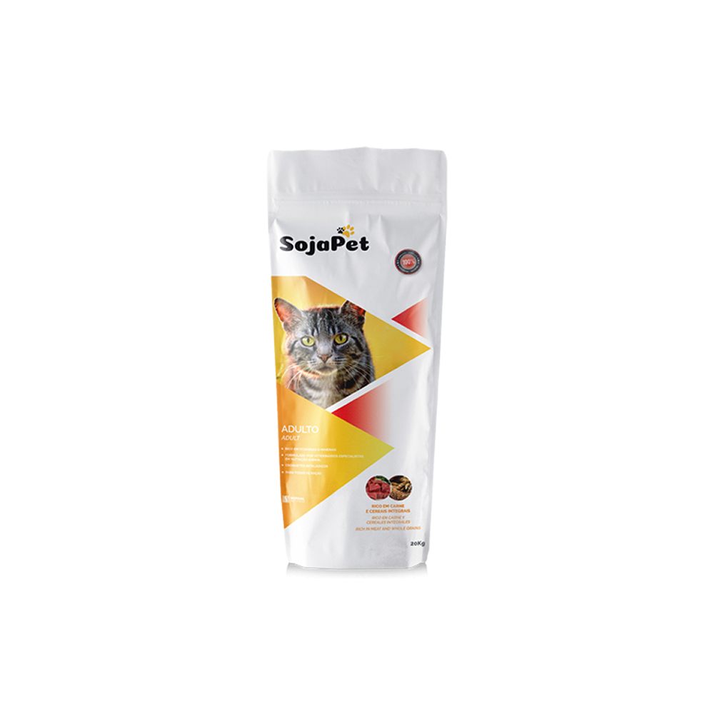 Pienso para gatos adultos Soja Pet 20 kg | Alimentación completa y económica
