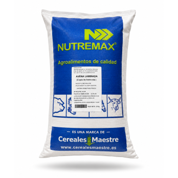 Nutremax Avena Laminada 25 kg | Alimento Natural para Animales