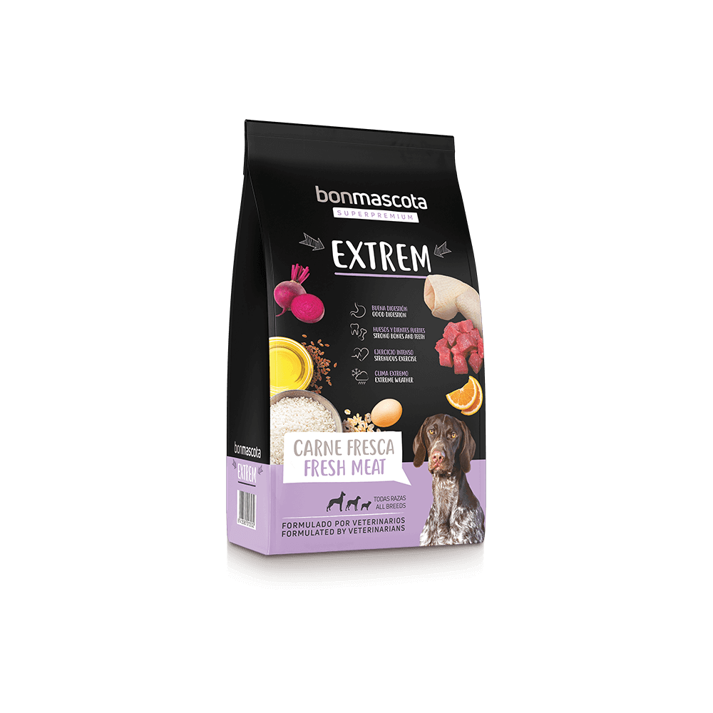 BonMascota Extrem 20 kg | Pienso Super Premium de Alta Energía para Perros con Actividad Muy Intensa