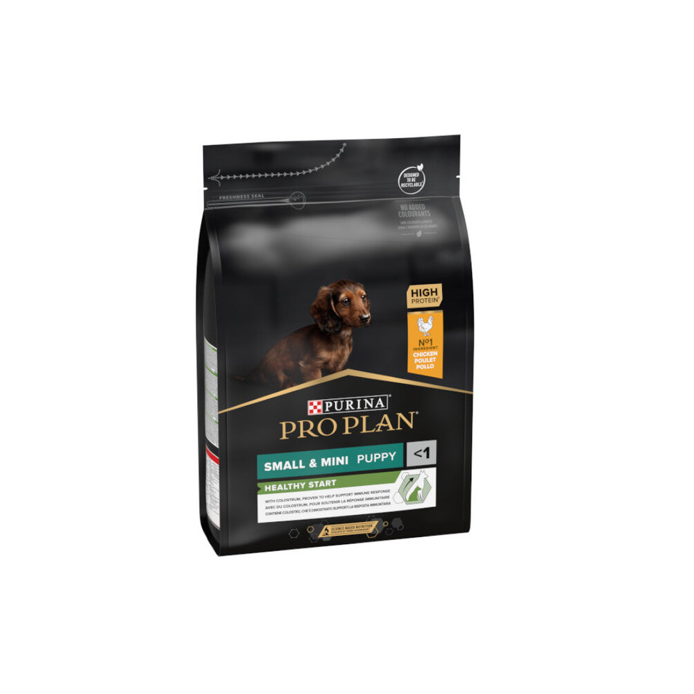 PURINA® PRO PLAN® Puppy Small & Mini Healthy Start Pollo 3 kg | Pienso Completo para Cachorros de Razas Pequeñas y Mini