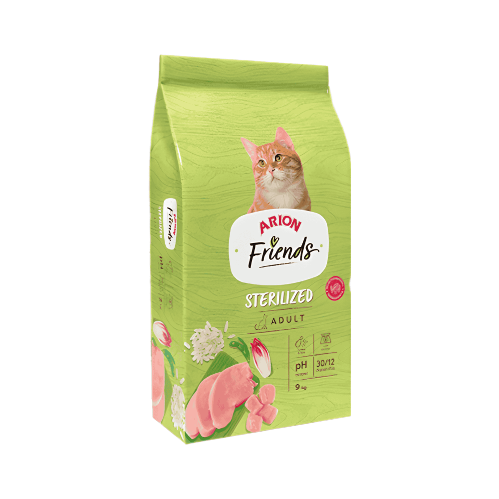Arion Friends Cat Sterilized 9 kg | Pienso para gatos esterilizados