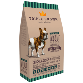 Triple Crown Toy Dog 8 kg | Pienso Premium para Perros Adultos de Razas Pequeñas