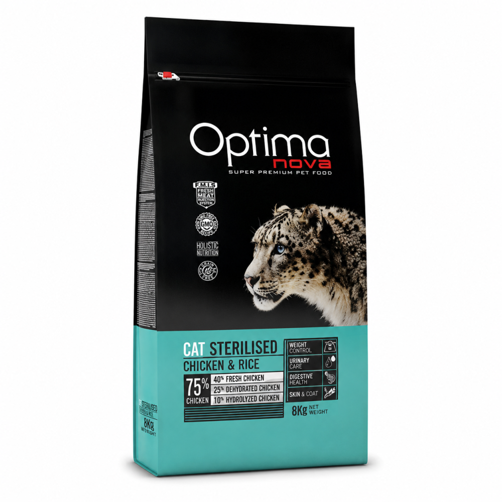 Triple Crown Sterilised Cat 8 kg | Pienso Premium para Gatos Esterilizados
