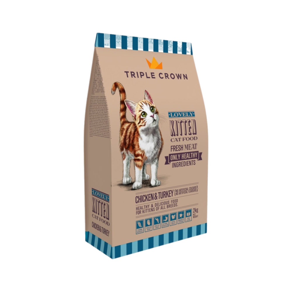 Triple Crown Housy Cat 2 kg | Pienso Completo para Gatos Adultos