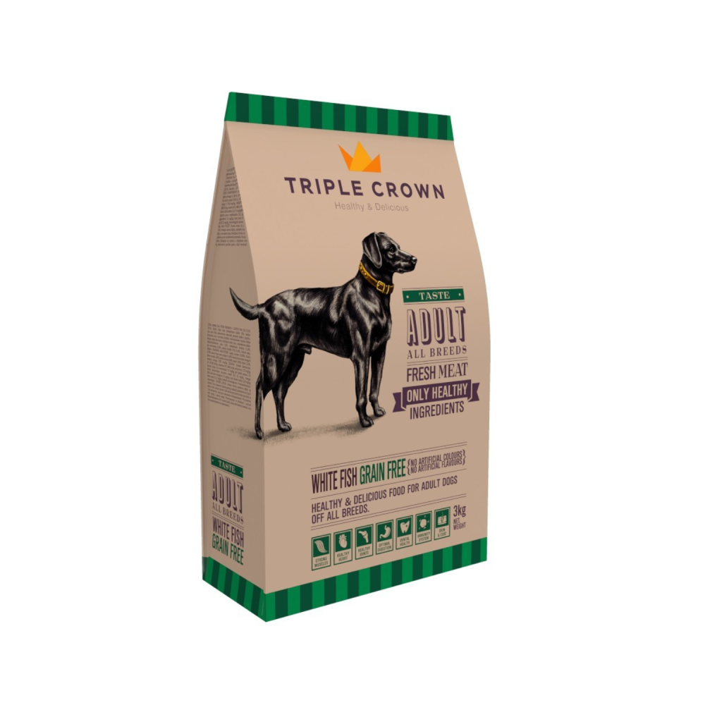 Triple Crown Tasteful Grain Free 14 kg | Pienso Sin Cereales para Perros Adultos
