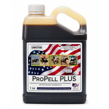 EQUINE AMERICA Pro-Pell Plus Solution 1 L | Tónico Líquido con Vitaminas y Minerales para Caballos