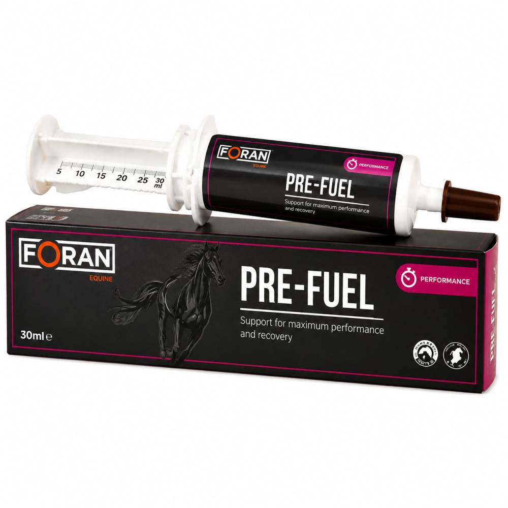 FORAN Refuel Jeringa 30 ml | Pasta Oral de Electrolitos para Recuperación e Hidratación de Caballos