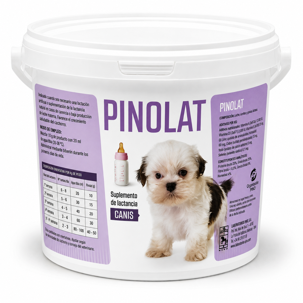 Pinolat Canis Leche Materna 10 x 50 g | Leche Maternizada para Cachorros