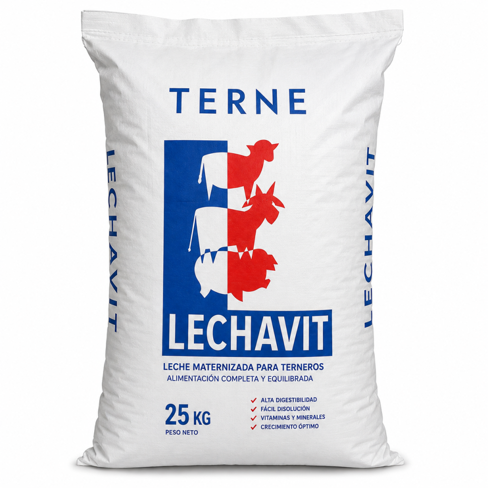 LECHAVIT Terneros 25 kg | Leche Maternizada para Terneros