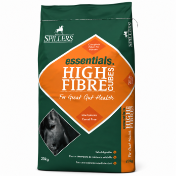 SPILLERS High Fibre Cubes 20 kg | Cubos de Fibra para Caballos y Ponis