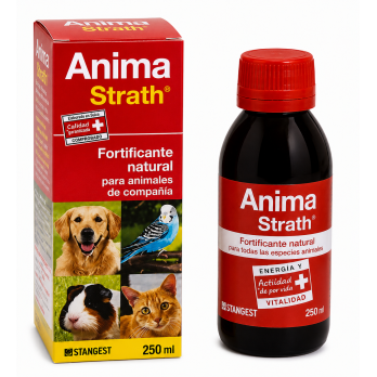 ANIMA STRATH 250 ml | Complemento Alimenticio Natural para Perros, Gatos, Aves y Otros Animales